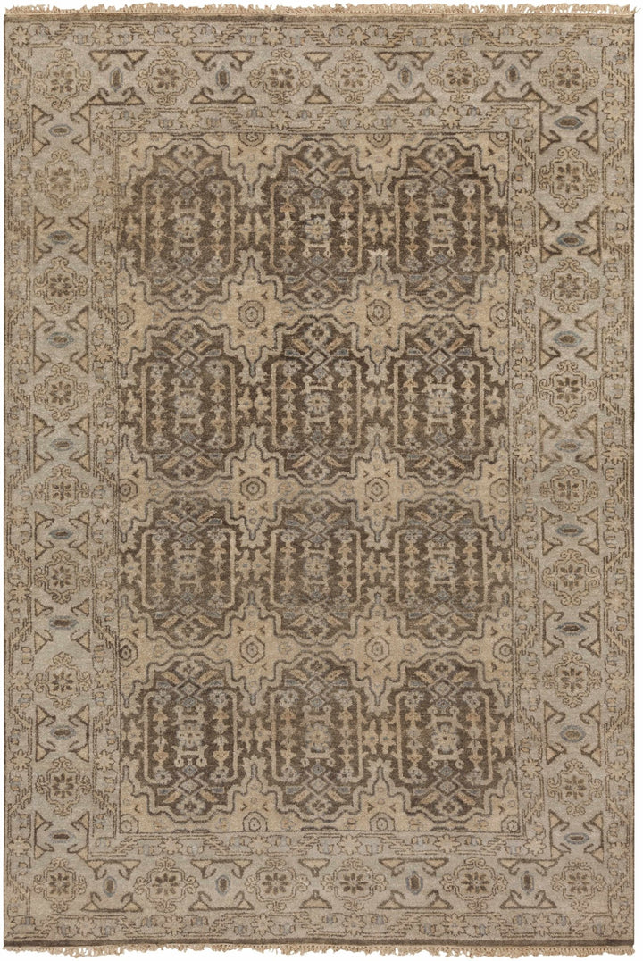 Arlington Traditional Beige And Brown Area Rug - The Rug Decor