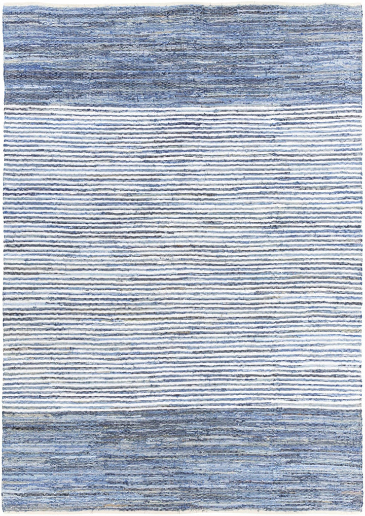 Armona Traditional Transitional Design Blue Hand Woven Cotton Rug - The Rug Decor