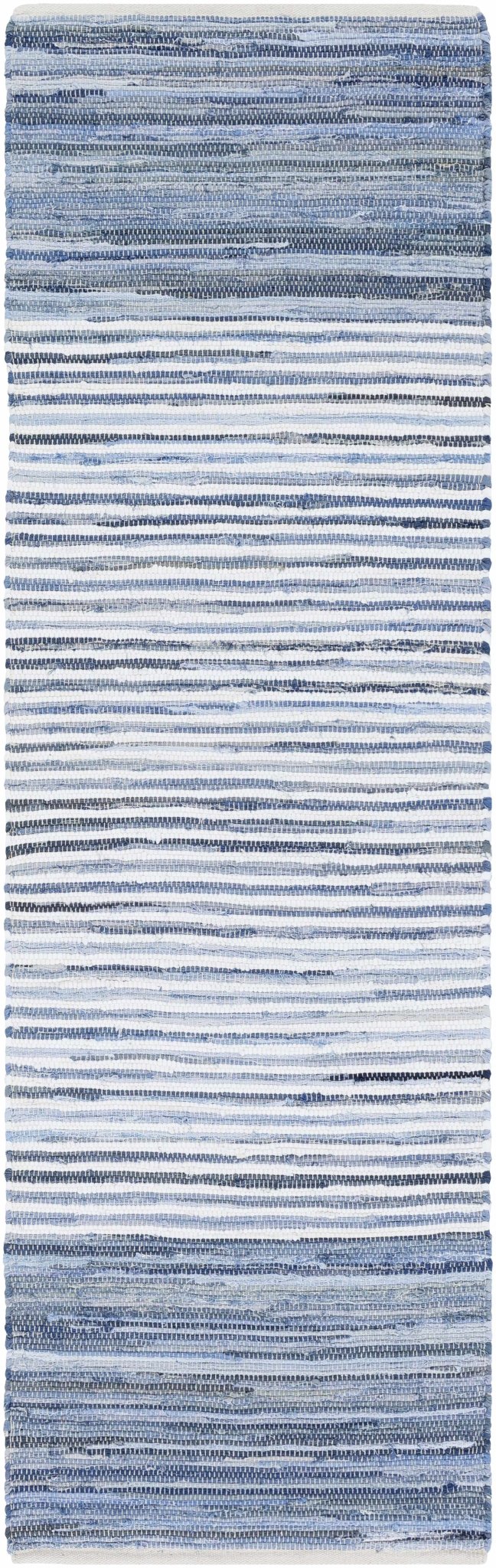 Armona Traditional Transitional Design Blue Hand Woven Cotton Rug - The Rug Decor