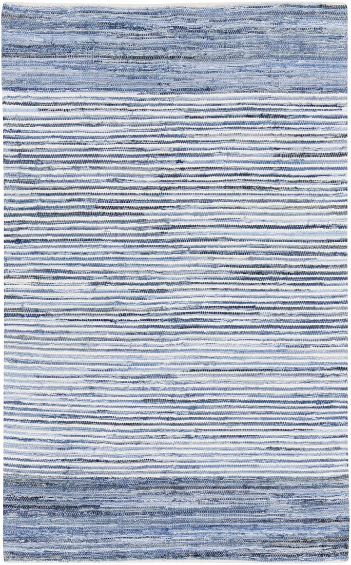 Armona Traditional Transitional Design Blue Hand Woven Cotton Rug - The Rug Decor