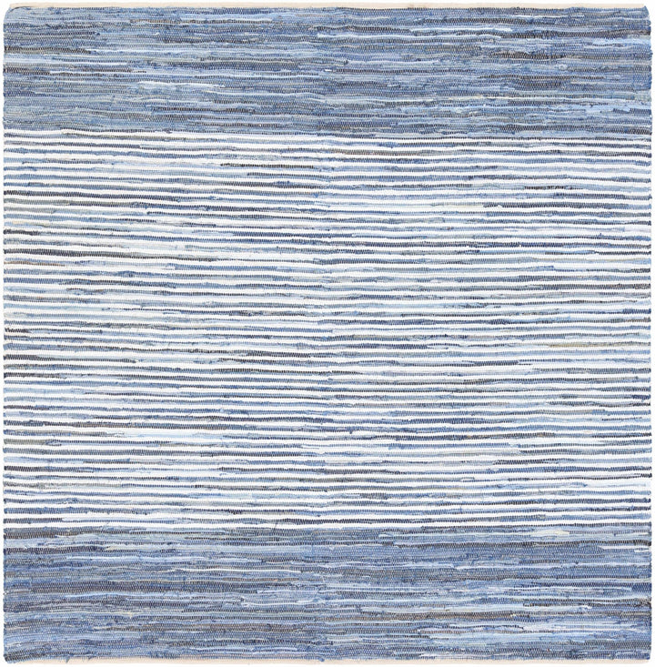 Armona Traditional Transitional Design Blue Hand Woven Cotton Rug - The Rug Decor