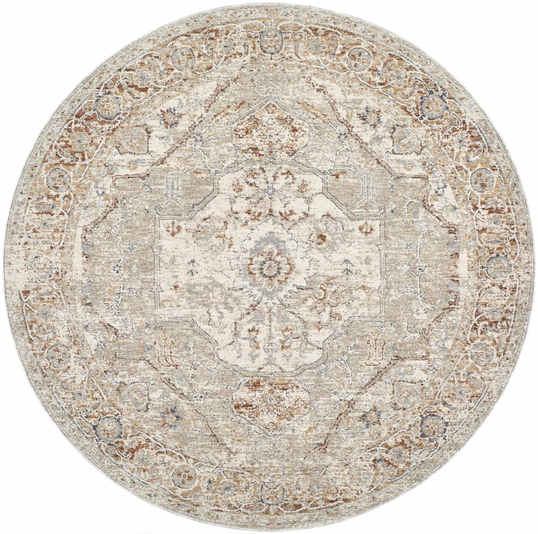 Armoni Traditional Style Beige And Cream Area Rug - The Rug Decor