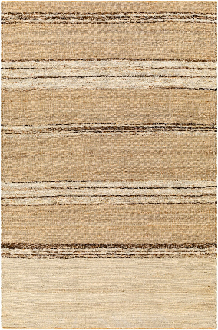 Arnie Contemporary Beige And Brown Area Rug - The Rug Decor
