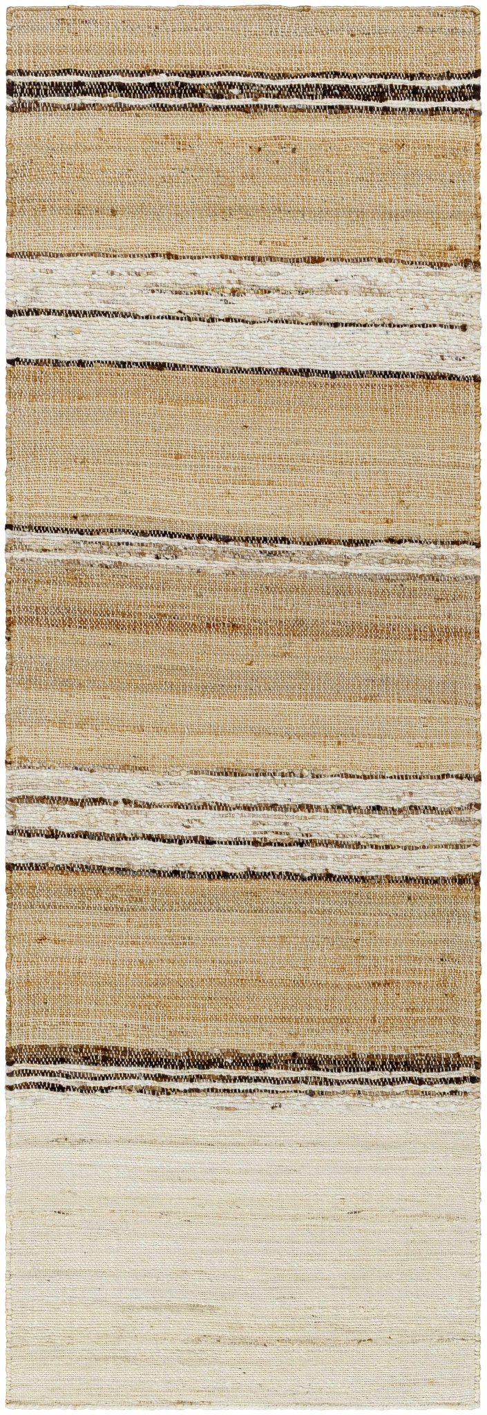 Arnie Contemporary Beige And Brown Area Rug - The Rug Decor