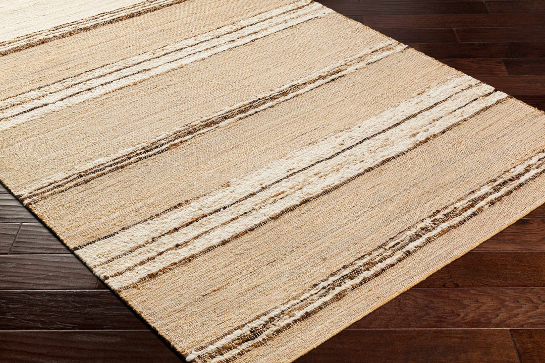 Arnie Contemporary Beige And Brown Area Rug - The Rug Decor