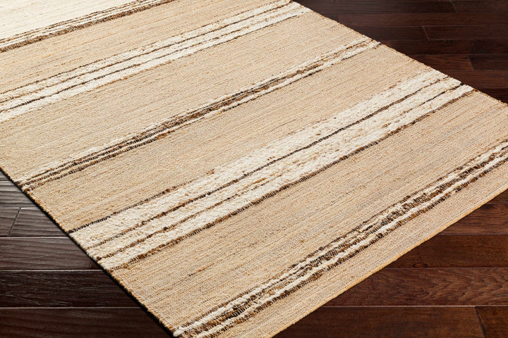 Arnie Contemporary Beige And Brown Area Rug - The Rug Decor