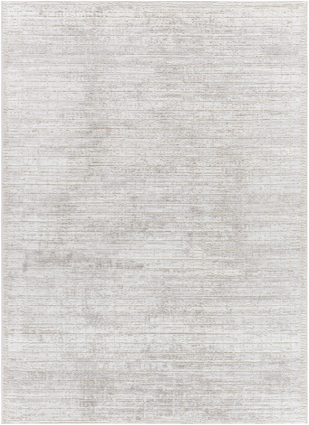 Arnulf Contemporary Solid Gray Textured Washable Rug - The Rug Decor