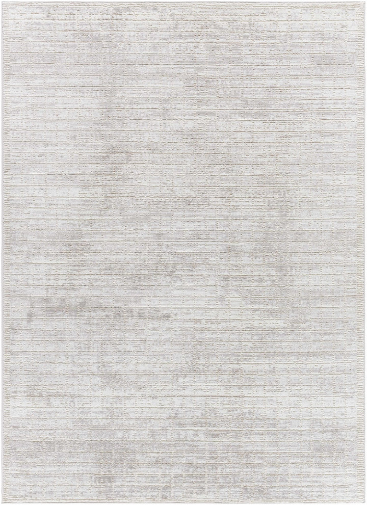 Arnulf Contemporary Solid Gray Textured Washable Rug - The Rug Decor