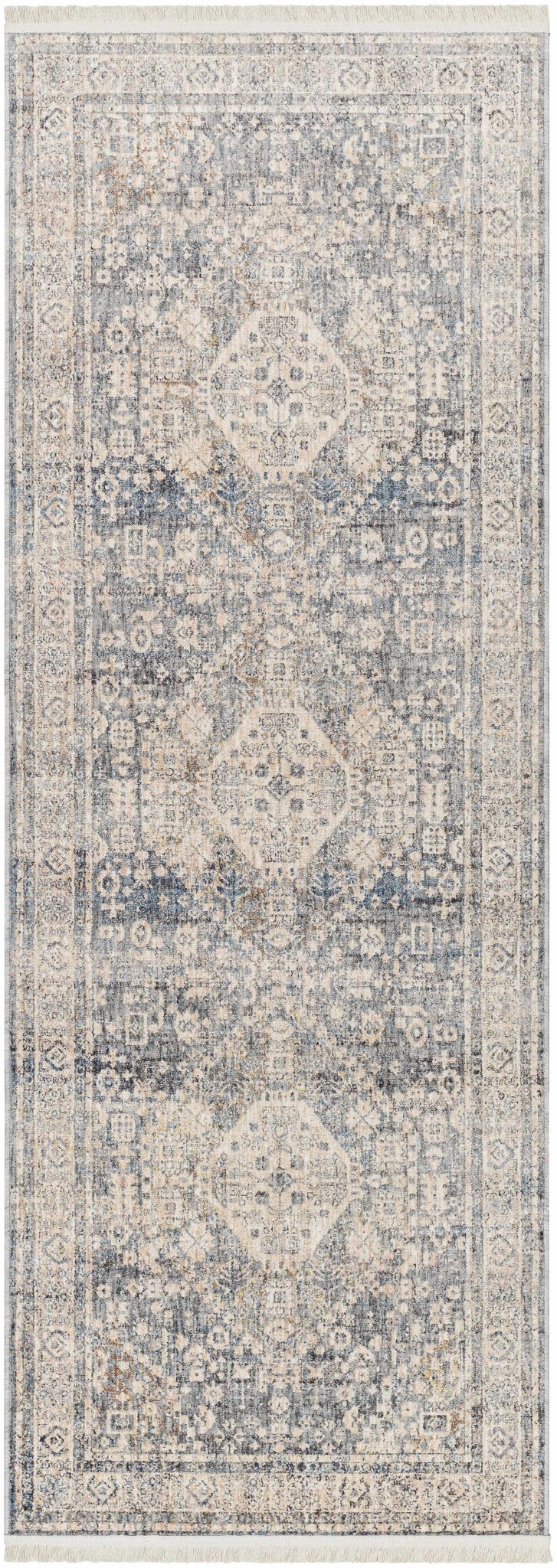 Artan Gray And Brown Traditional Style Rug - The Rug Decor