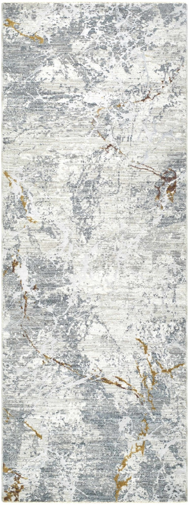 Asena Modern Abstact Design Gray And Beige Rug - The Rug Decor