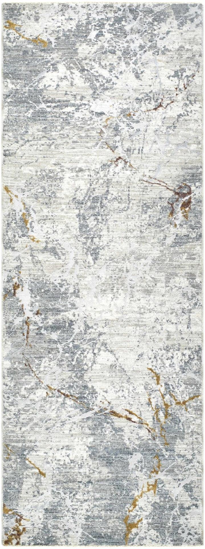 Asena Modern Abstact Design Gray And Beige Rug - The Rug Decor