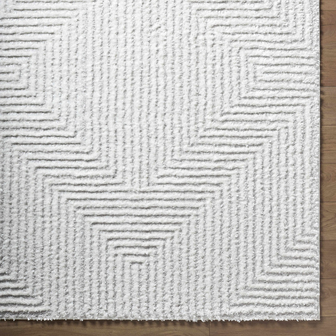 Ashlyn Contemporary Geometrical Ivory Area Rug - The Rug Decor