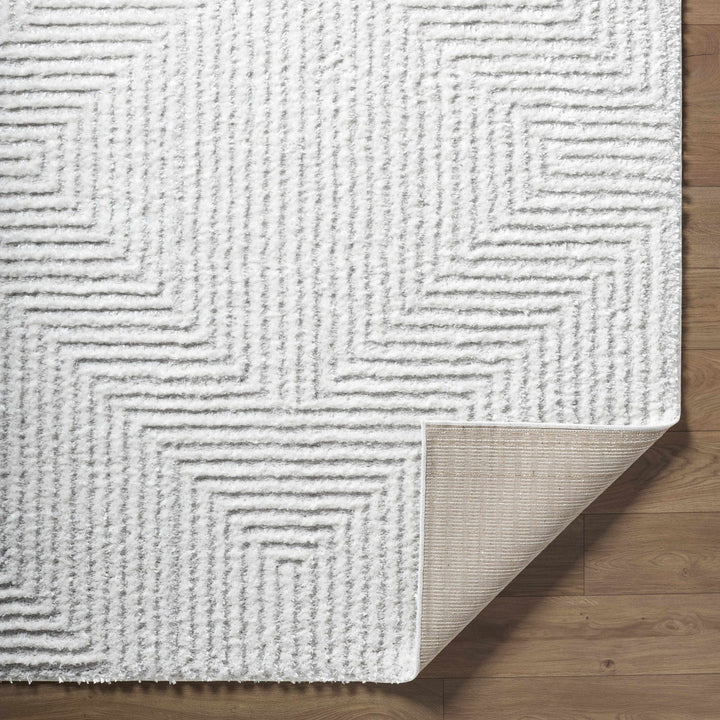 Ashlyn Contemporary Geometrical Ivory Area Rug - The Rug Decor