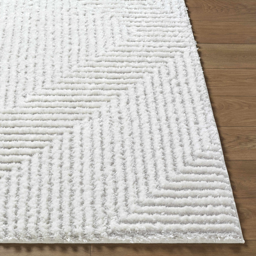 Ashlyn Contemporary Geometrical Ivory Area Rug - The Rug Decor
