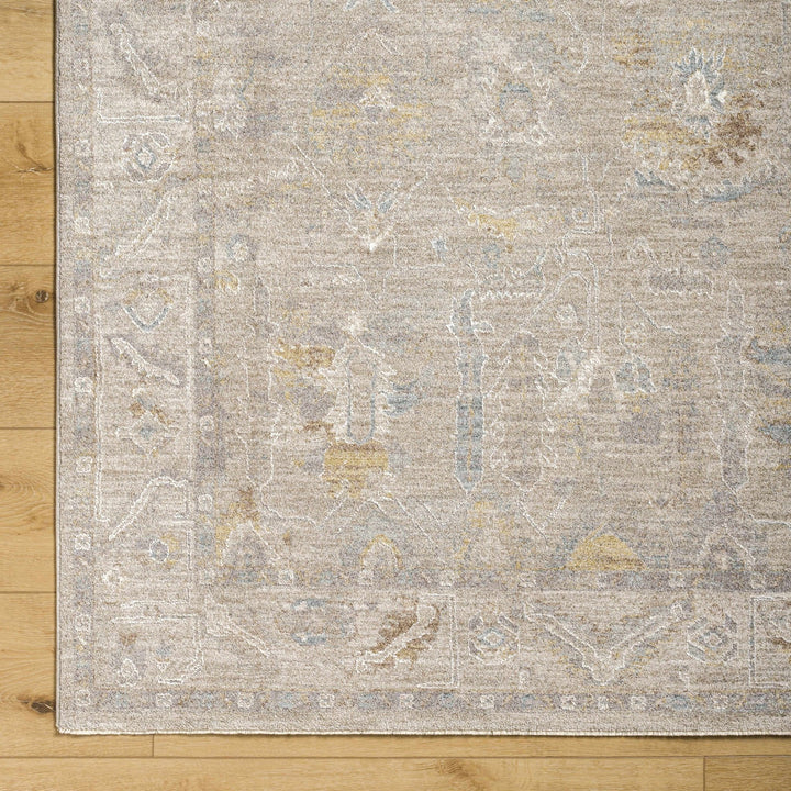 Ashra Traditional Style Beige And Brown Thick Luxe Area Rug - The Rug Decor