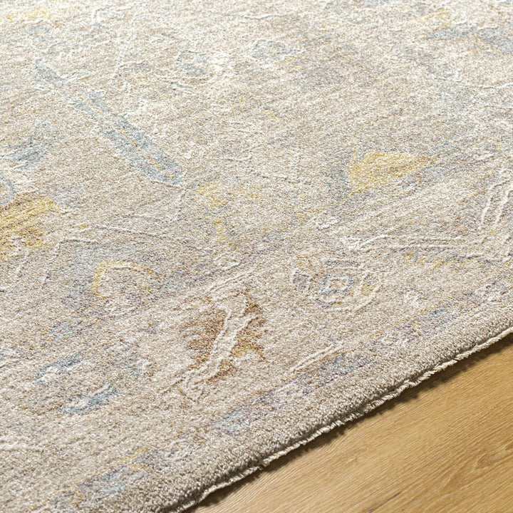 Ashra Traditional Style Beige And Brown Thick Luxe Area Rug - The Rug Decor