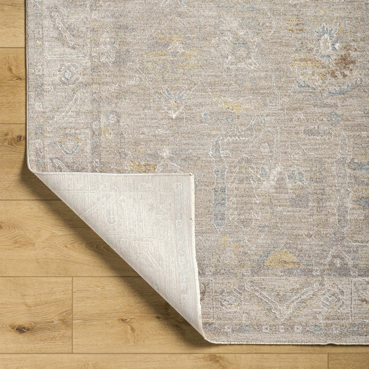 Ashra Traditional Style Beige And Brown Thick Luxe Area Rug - The Rug Decor