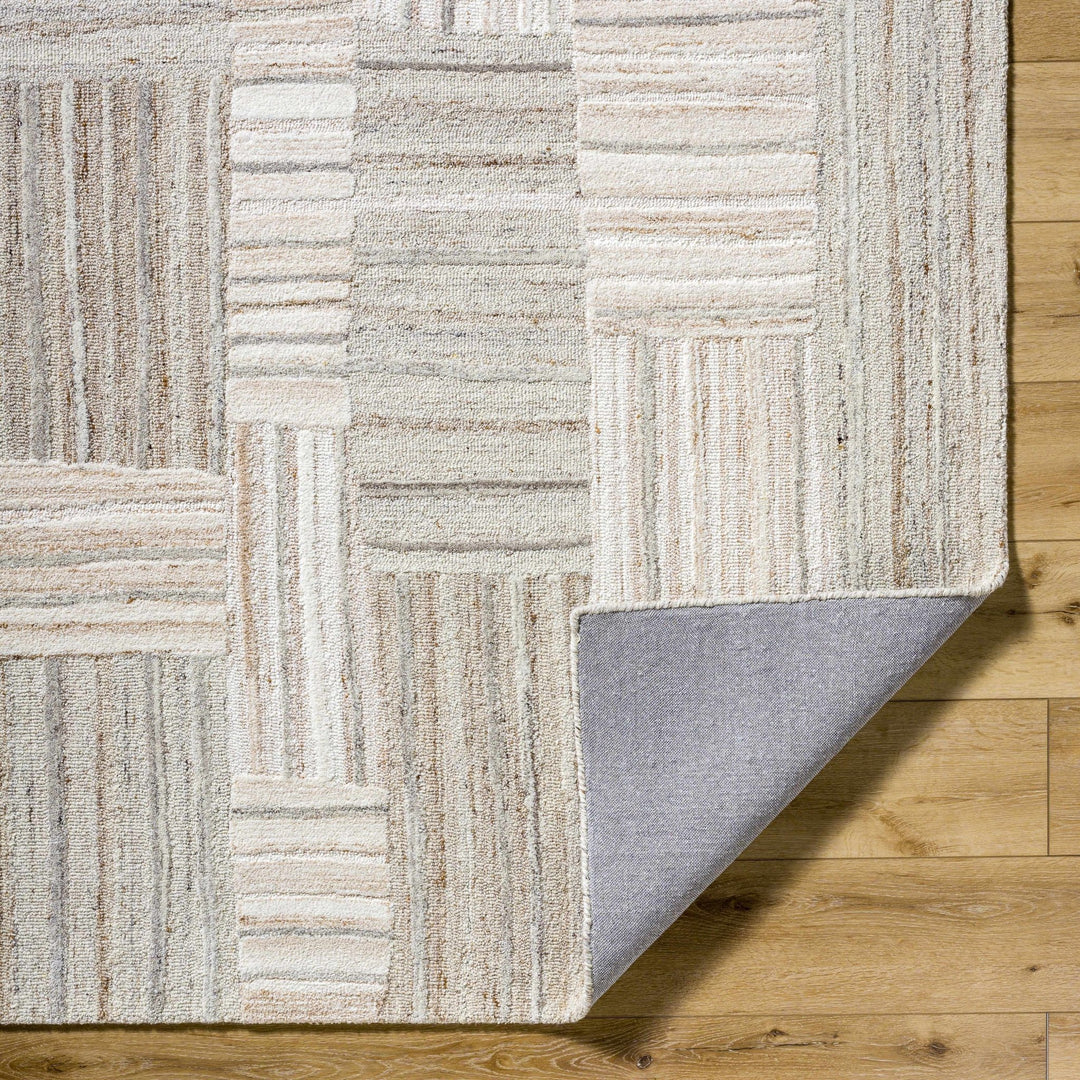 Ashtyn Beige Contemporary Style Hand Tufted Area Rug - The Rug Decor