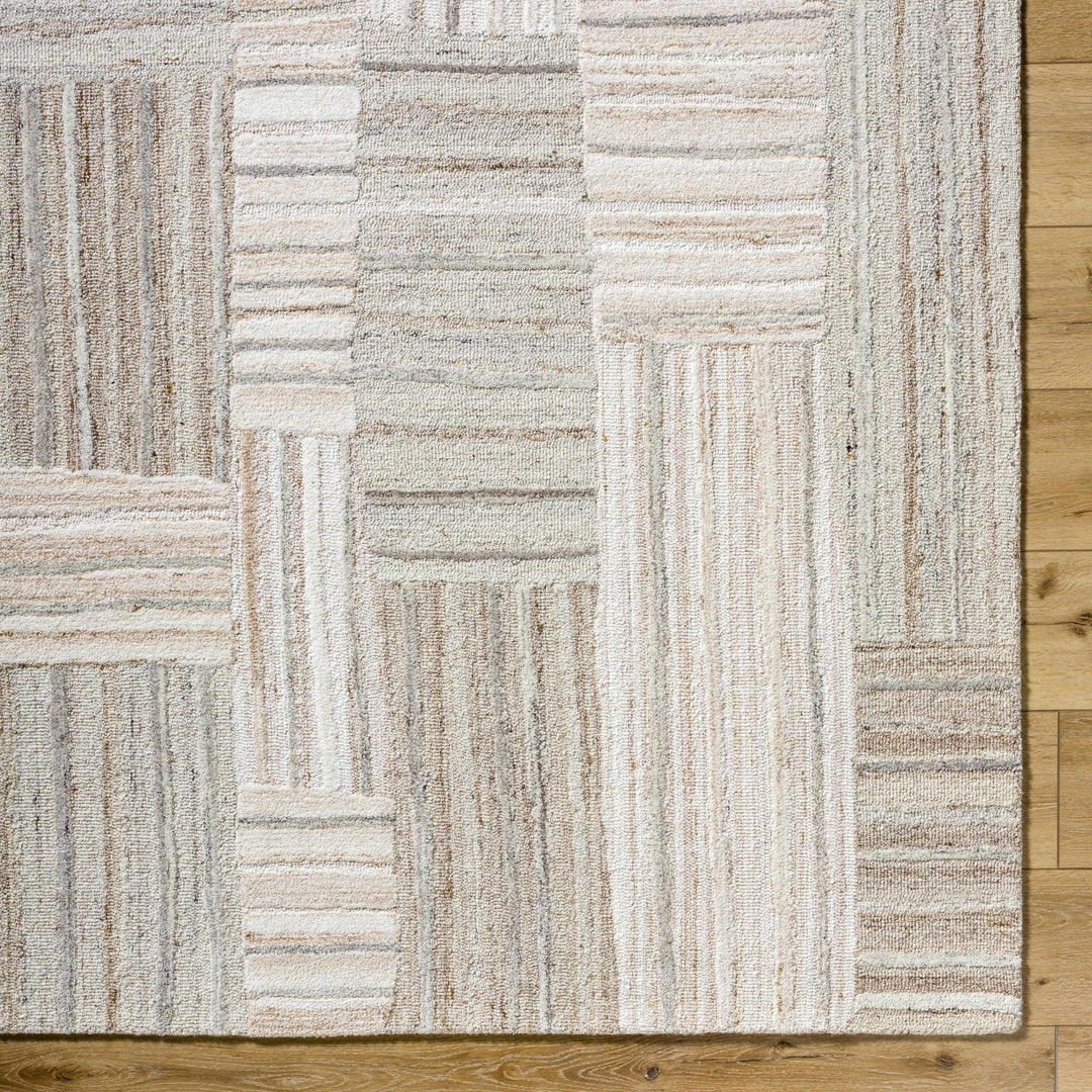 Ashtyn Beige Contemporary Style Hand Tufted Area Rug - The Rug Decor
