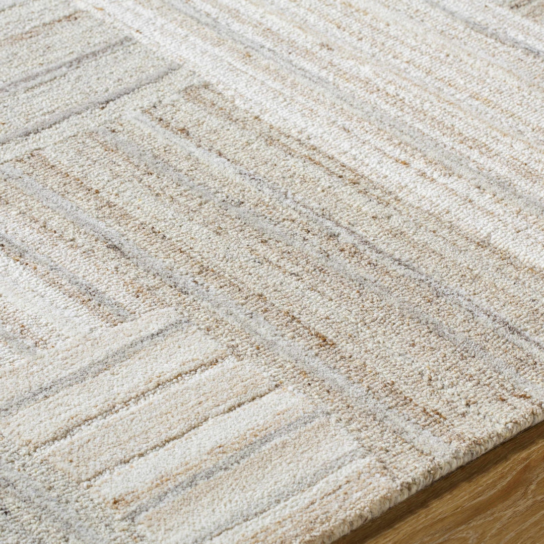 Ashtyn Beige Contemporary Style Hand Tufted Area Rug - The Rug Decor
