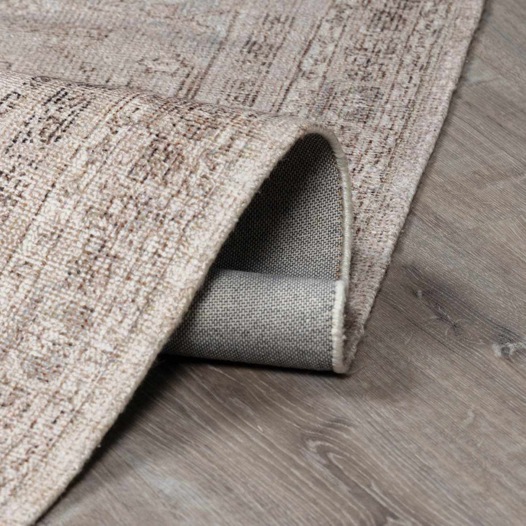 Ashwin Traditional Beige And Brown Hand Tufted Area Rug - The Rug Decor
