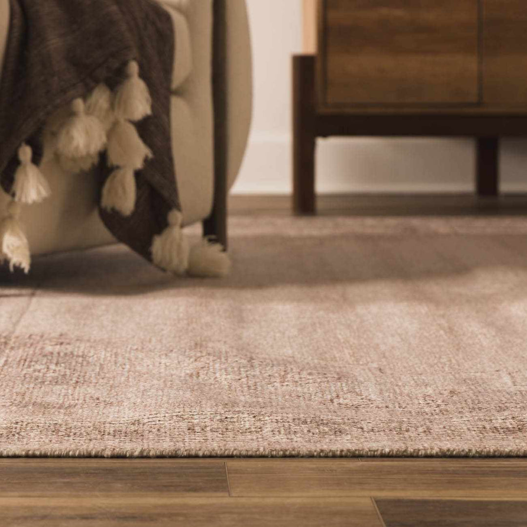 Ashwin Traditional Beige And Brown Hand Tufted Area Rug - The Rug Decor