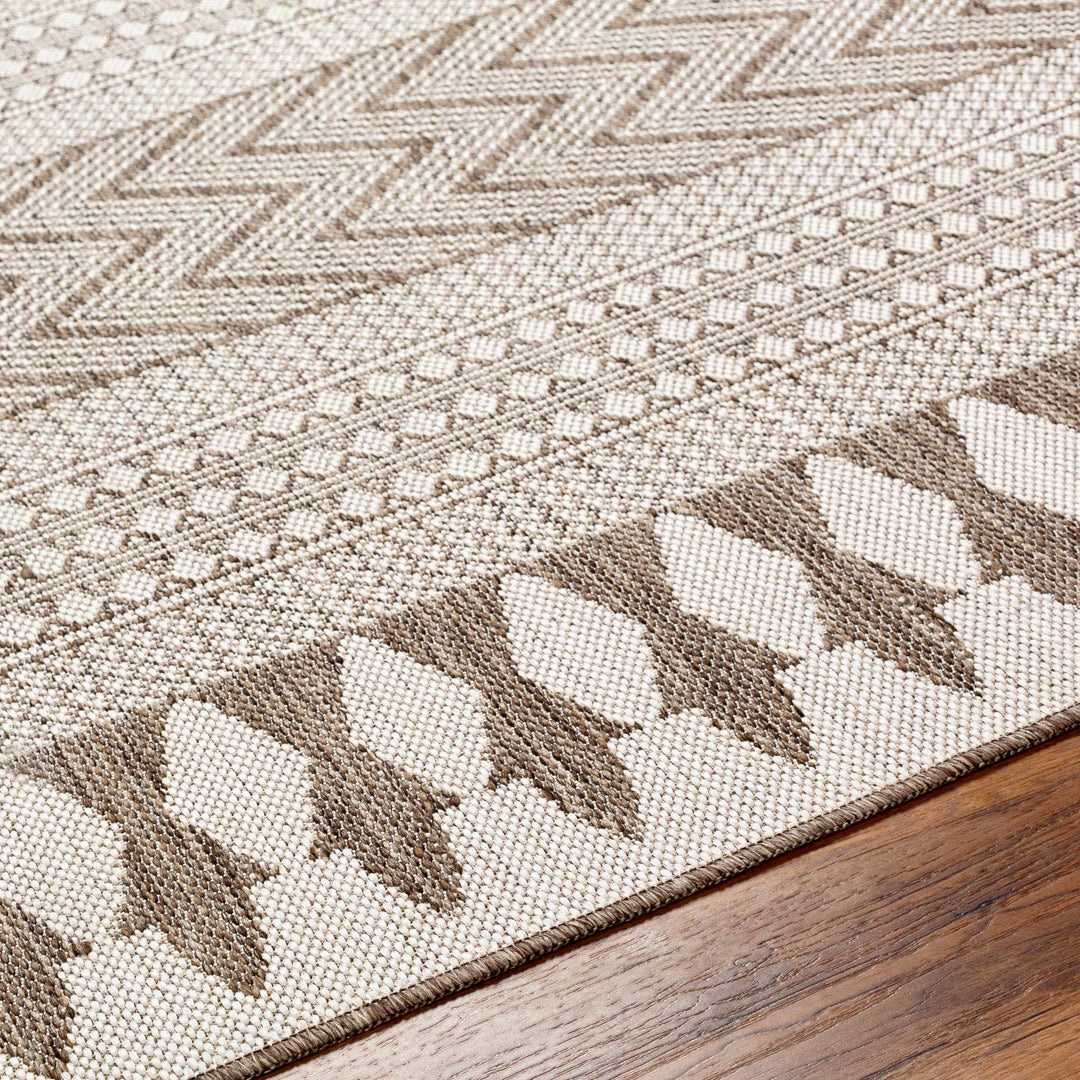 Asif Bohemian Beige And Brown Rug - The Rug Decor