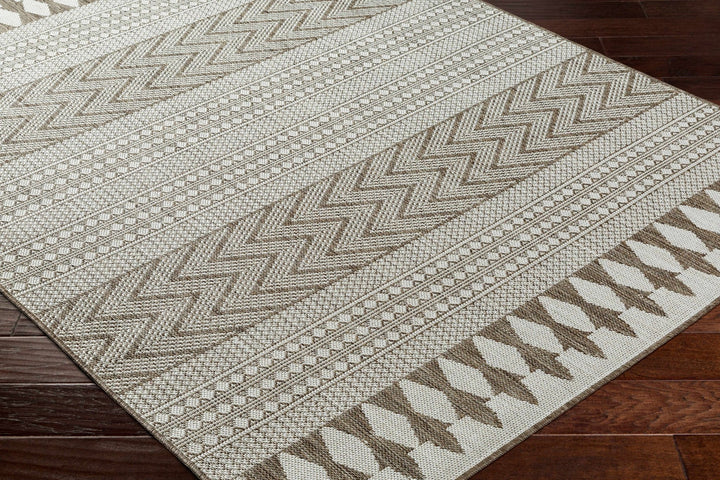 Asif Bohemian Beige And Brown Rug - The Rug Decor