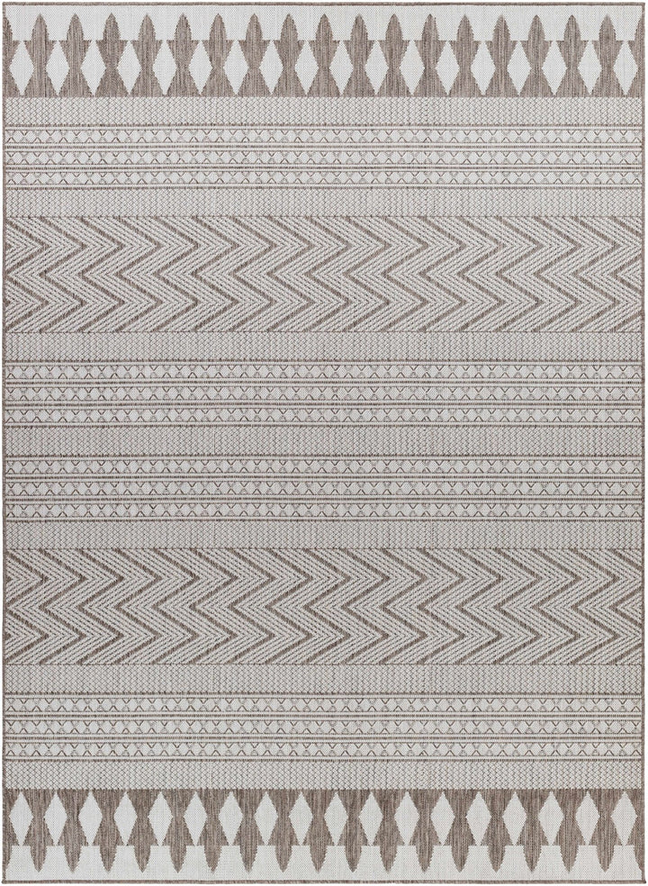 Asif Bohemian Beige And Brown Rug - The Rug Decor
