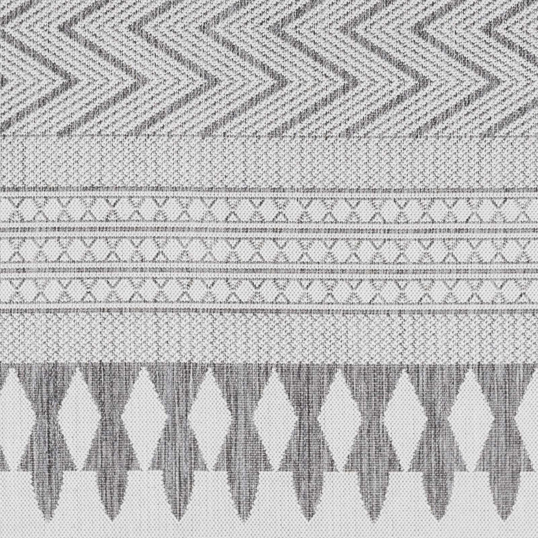 Asif Contemporary Gray And Charcoal Area Rug - The Rug Decor