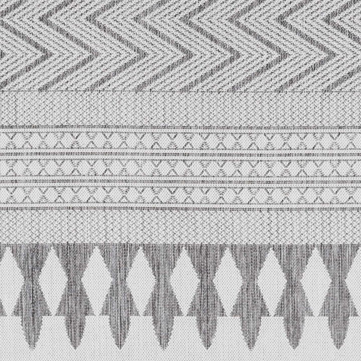 Asif Contemporary Gray And Charcoal Area Rug - The Rug Decor