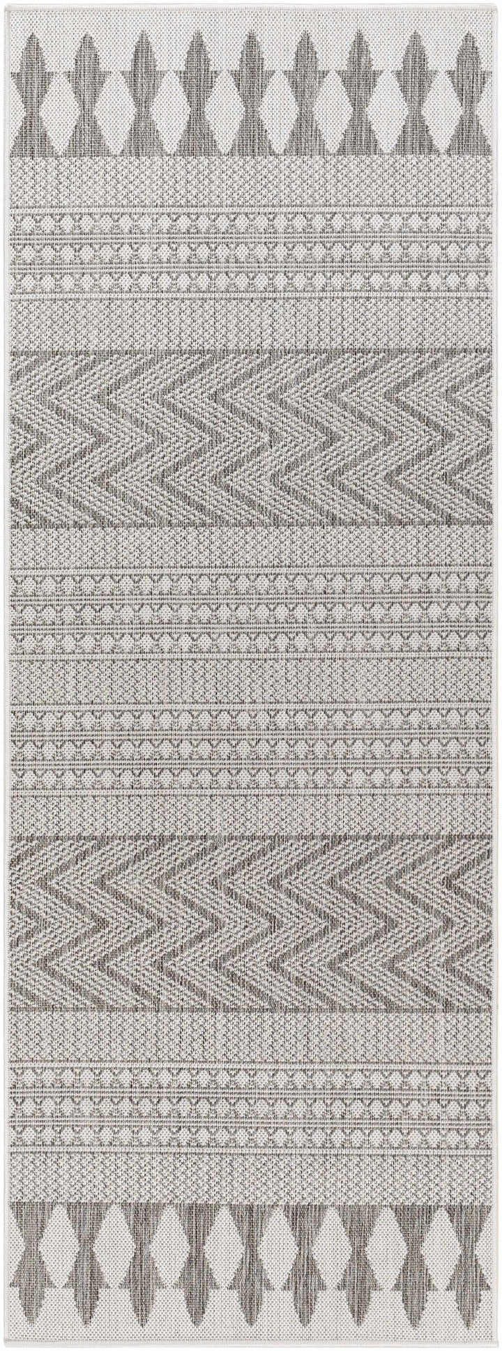Asif Contemporary Gray And Charcoal Area Rug - The Rug Decor