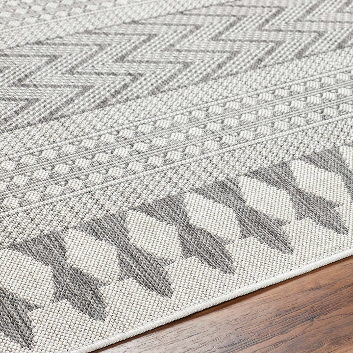 Asif Contemporary Gray And Charcoal Area Rug - The Rug Decor
