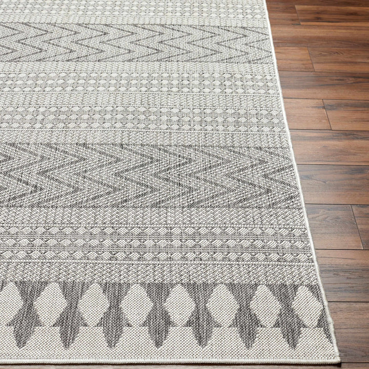Asif Contemporary Gray And Charcoal Area Rug - The Rug Decor