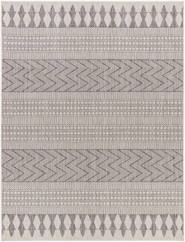 Asif Contemporary Gray And Charcoal Area Rug - The Rug Decor