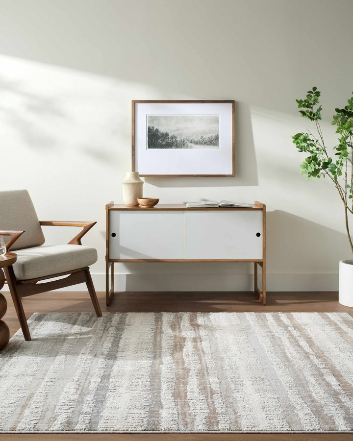 Asmara Contemporary Brown And Beige Area Rug - The Rug Decor
