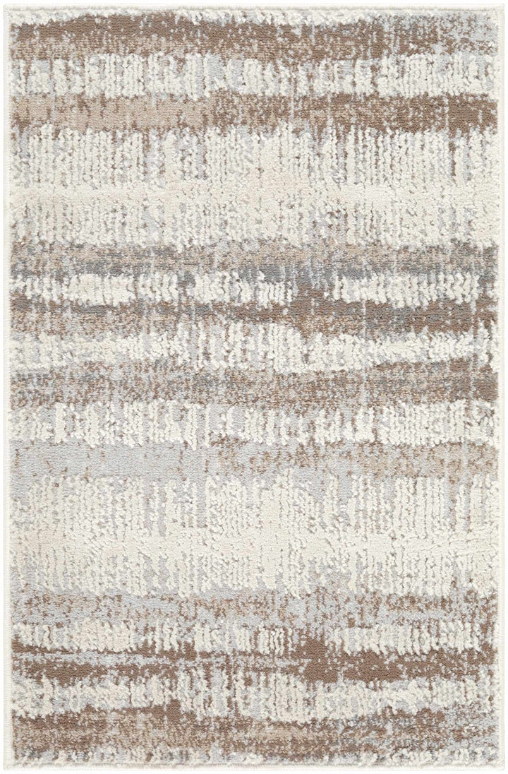 Asmara Contemporary Brown And Beige Area Rug - The Rug Decor