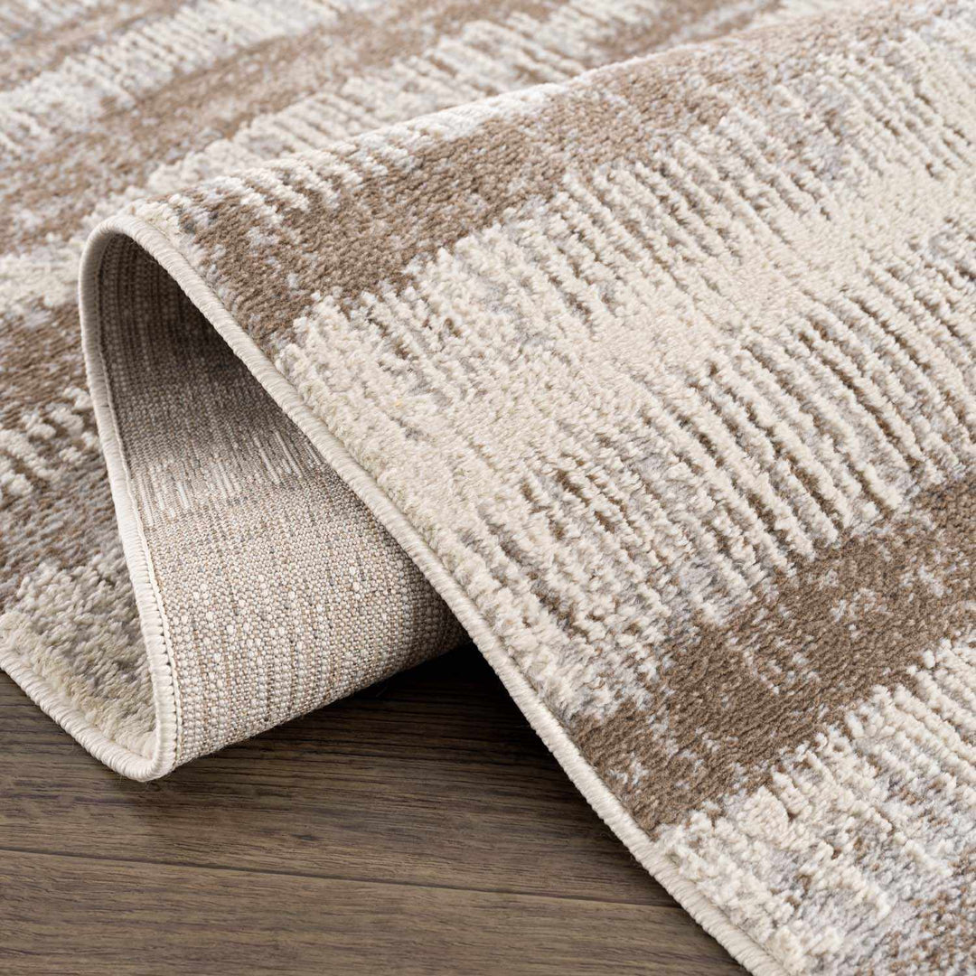 Asmara Contemporary Brown And Beige Area Rug - The Rug Decor