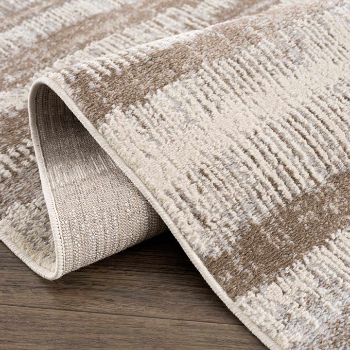 Asmara Contemporary Brown And Beige Area Rug - The Rug Decor