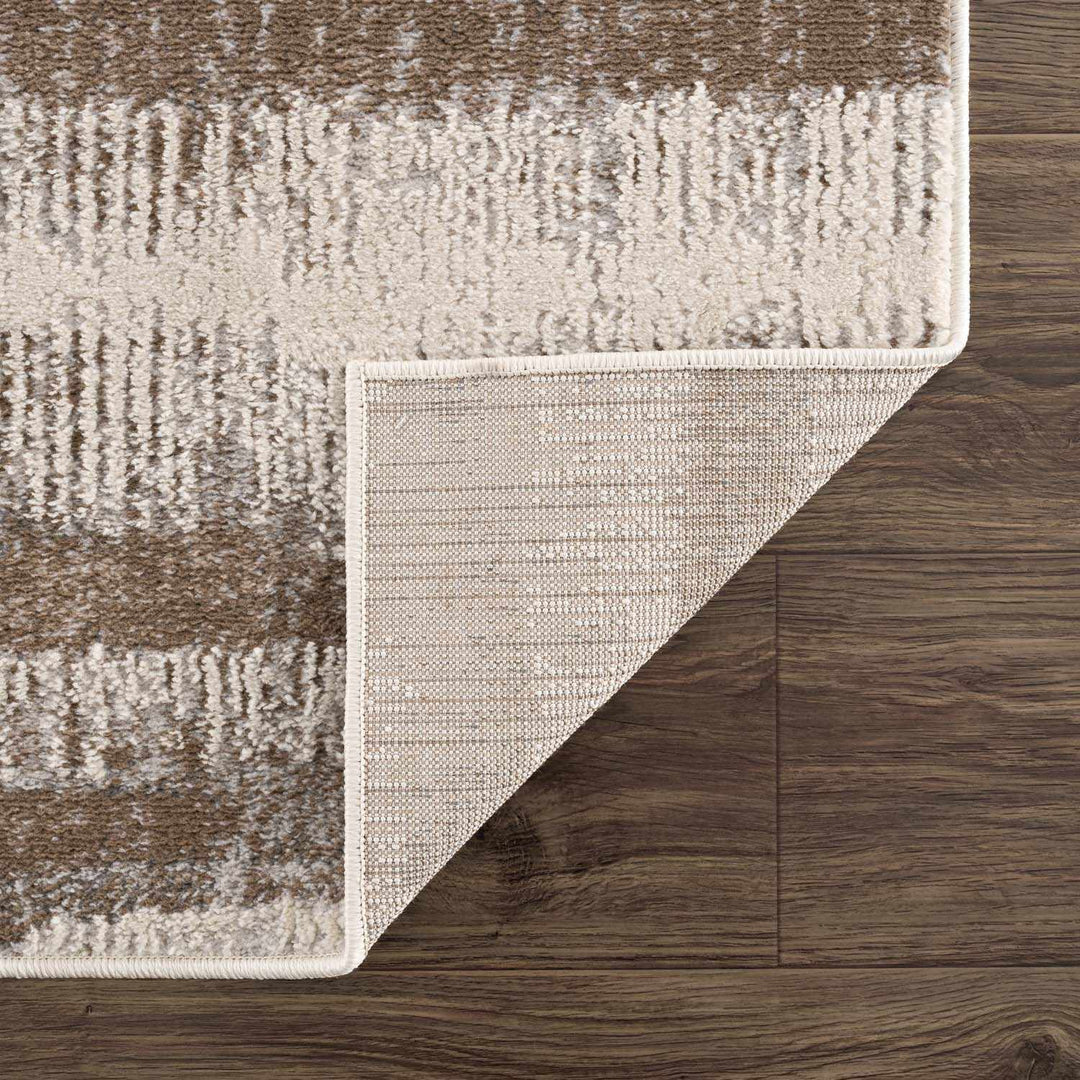 Asmara Contemporary Brown And Beige Area Rug - The Rug Decor