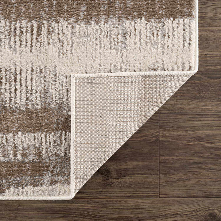 Asmara Contemporary Brown And Beige Area Rug - The Rug Decor