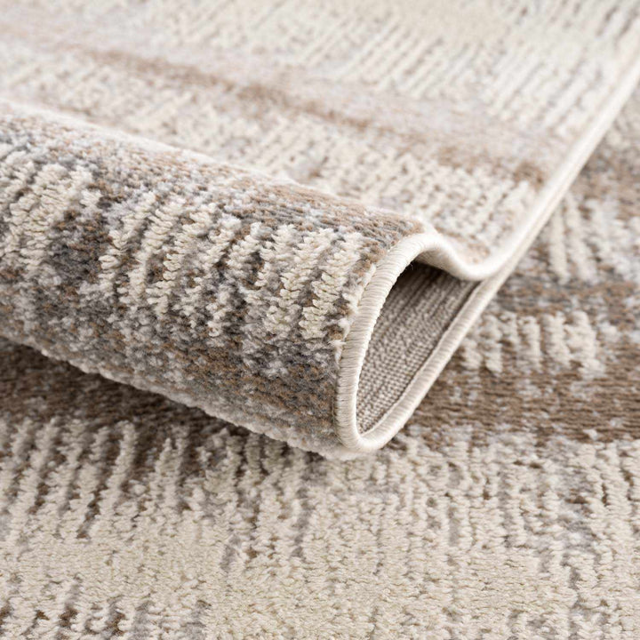 Asmara Contemporary Brown And Beige Area Rug - The Rug Decor