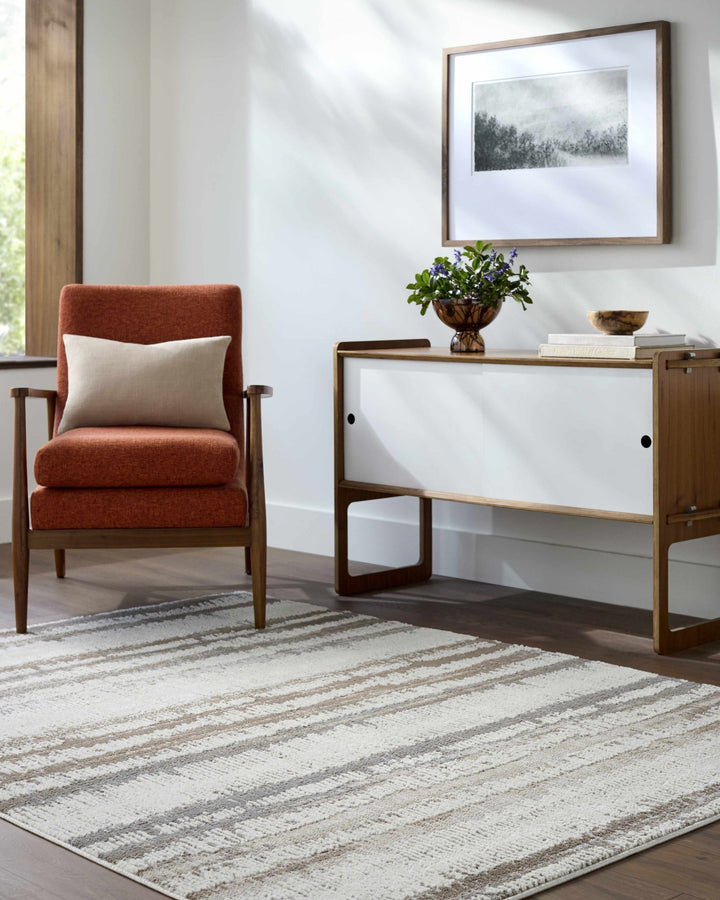 Asmara Contemporary Brown And Beige Area Rug - The Rug Decor