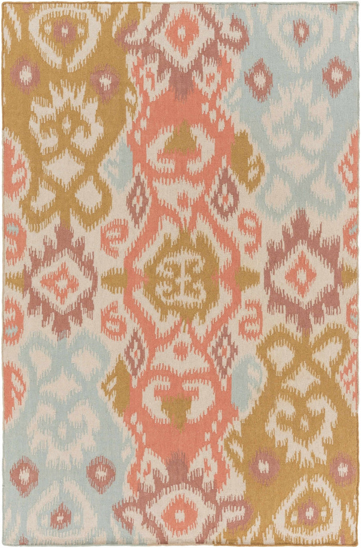 Aspinwall Modern Style Multicolor Hand Woven Wool Area Rug - The Rug Decor