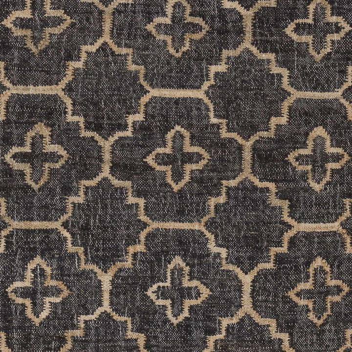 Astoria Black & Tan Contemporary Style Hand Woven Area Rug