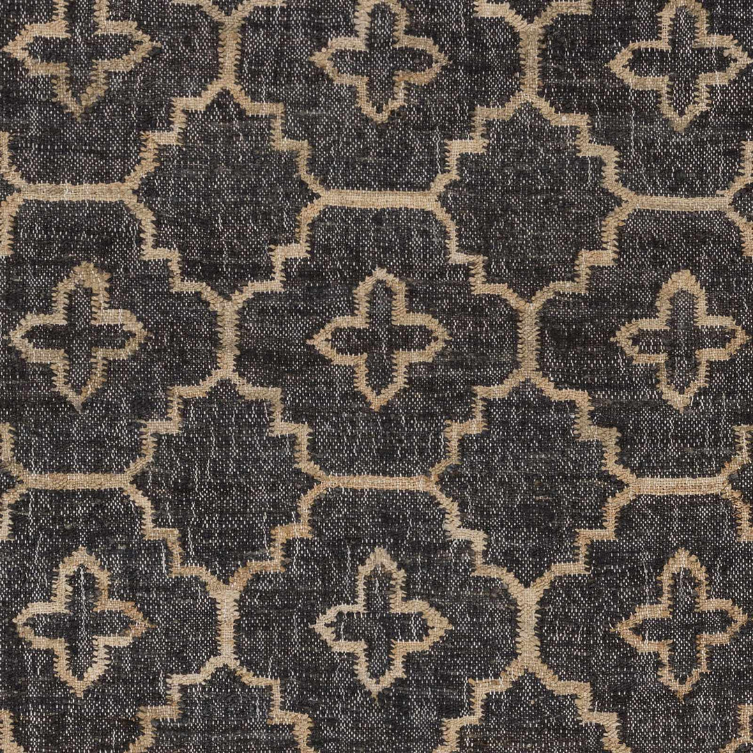 Astoria Black & Tan Contemporary Style Hand Woven Area Rug - The Rug Decor