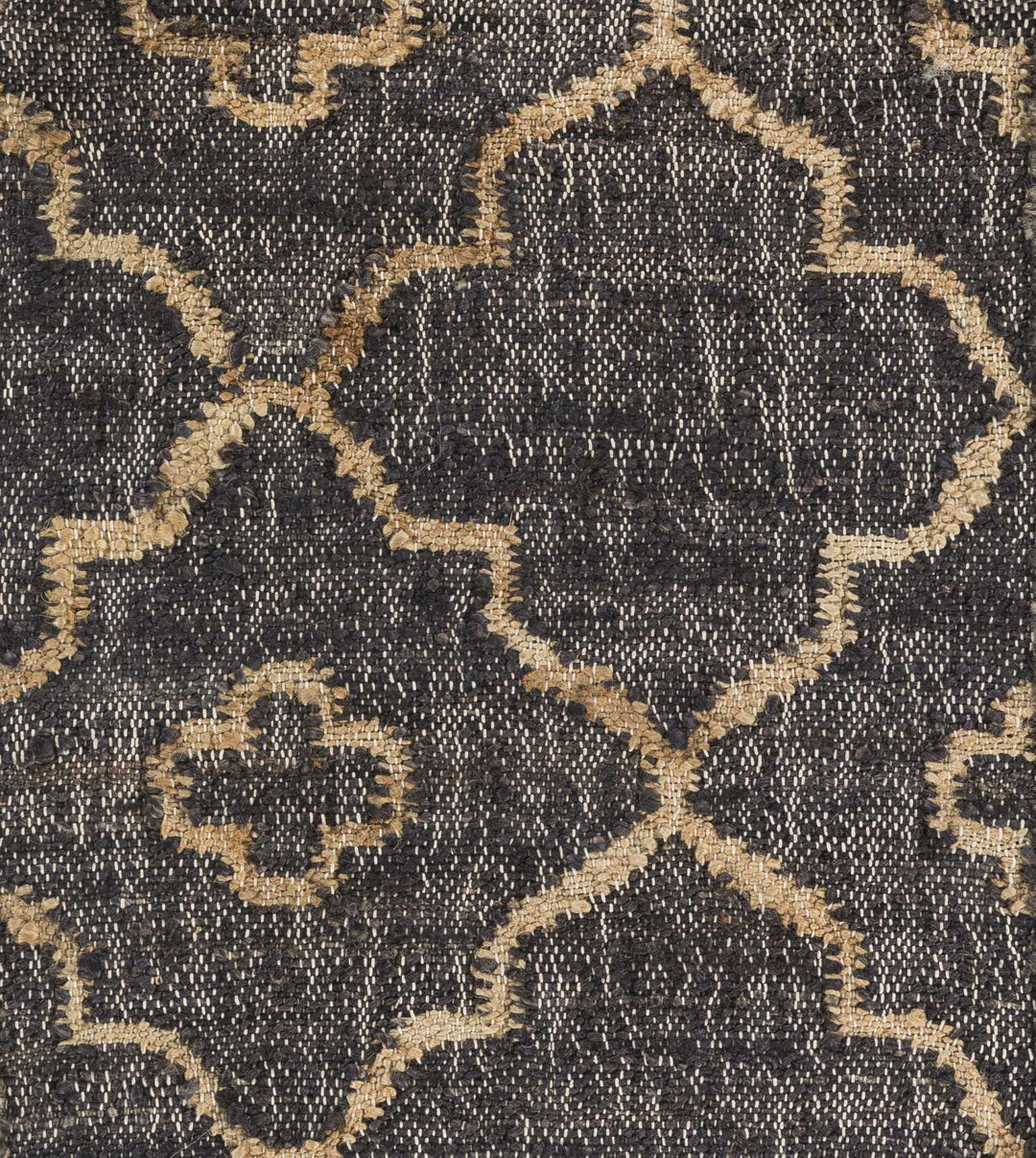 Astoria Black & Tan Contemporary Style Hand Woven Area Rug - The Rug Decor