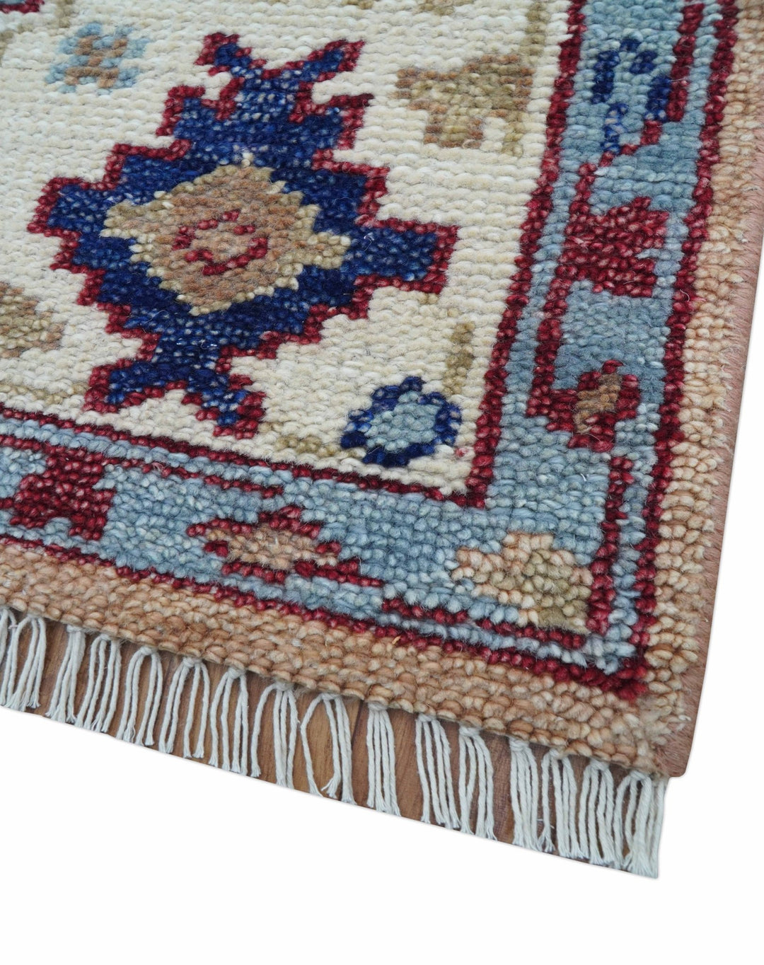 Astra Custom Made Turkish Peach Hand knotted Wool Rug - The Rug Decor