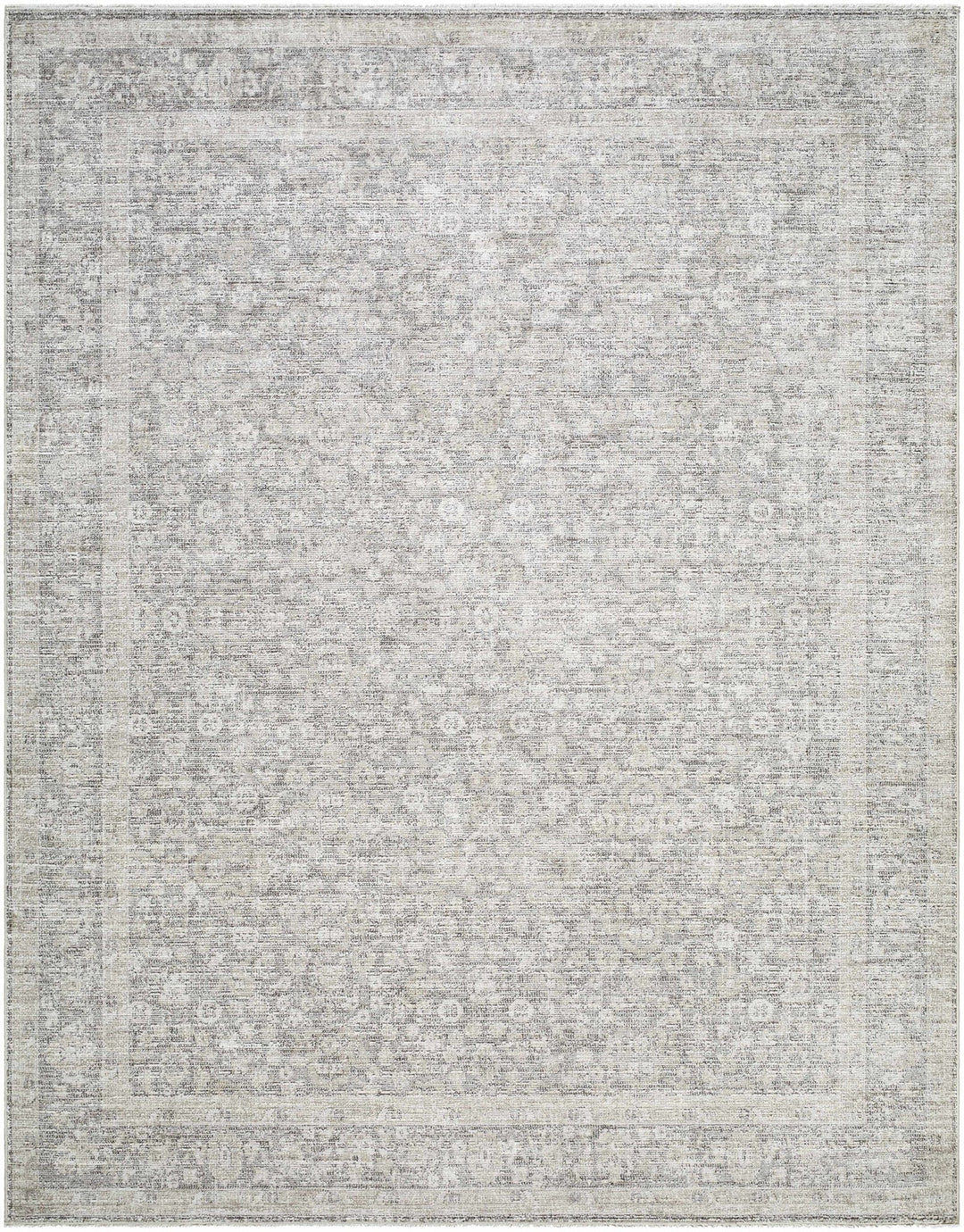 Astrea Gray And Beige Traditional Style Area Rug - The Rug Decor