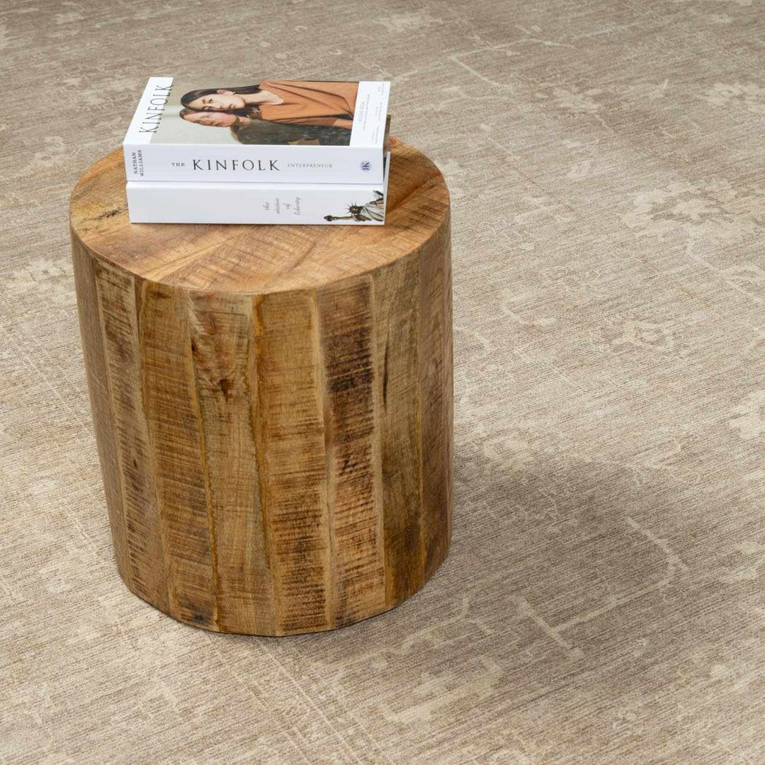 Atalya Traditional Oushak Design Brown Area Rug - The Rug Decor